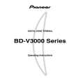 PIONEER BD-V3010/KUXJ Owners Manual