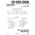 SONY LBTD305K Instrukcja Serwisowa
