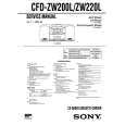SONY CFDZW200L Manual de Servicio