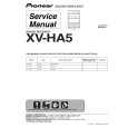PIONEER XV-HA5/WLXJ Instrukcja Serwisowa
