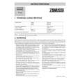 ZANUSSI T535 Owners Manual