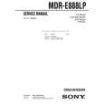SONY MDRE888LP Service Manual