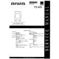 AIWA TS-W9 Manual de Servicio