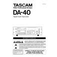 TEAC DA-40 Owners Manual