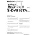 PIONEER S-DV515TA/XCN Instrukcja Serwisowa