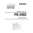 TEAC PD-H303 Service Manual