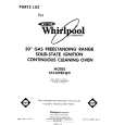 WHIRLPOOL SF330PEKW0 Parts Catalog