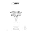 ZANUSSI F1645 Owners Manual