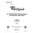 WHIRLPOOL RF4400XLW1 Parts Catalog