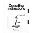 PANASONIC WEMV180A Owners Manual