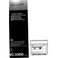 SHARP VC3300 Owners Manual