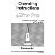 PANASONIC MCV400 Instrukcja Obsługi