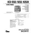 SONY HCD-D560 Service Manual