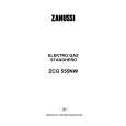 ZANUSSI ZCG555NW Owners Manual