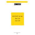 ZANUSSI ZAF329X Owners Manual