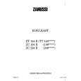 ZANUSSI ZC244R1 Owners Manual