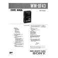SONY WMBF43 Instrukcja Serwisowa