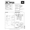 JBL HP520 Manual de Servicio