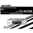 SHARP VC-A67GM Owners Manual