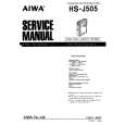 AIWA HS-J505 Manual de Servicio