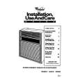 WHIRLPOOL ACS520XA1 Installation Manual