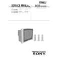 SONY KVAR29M61 Service Manual