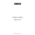 ZANUSSI ZOUK91PX Owners Manual