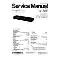 TECHNICS STS76 Service Manual