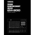 YAMAHA EM-200 Owners Manual