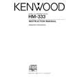 KENWOOD HM333 Owners Manual