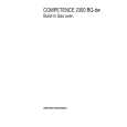 AEG Competence 2300 BG W Owners Manual