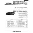 SHARP VC-581GB Manual de Servicio
