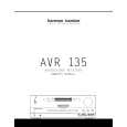 HARMAN KARDON AVR135 Owners Manual