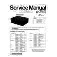 TECHNICS RS-X120 Service Manual