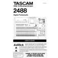 TEAC 2488 Owners Manual