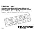 BLAUPUNKT CANCUN CR63 Owners Manual