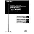 AIWA CADW635 Manual de Usuario
