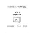 ORION 711VT Service Manual