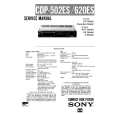 SONY CDP620ES Service Manual