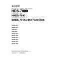 SONY HDS-7000 Service Manual