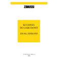 ZANUSSI ZH84X/ZHM833 Owners Manual