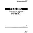 TOSHIBA KT-M20 Owners Manual