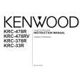 KENWOOD KRC-478RV Owners Manual
