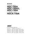 SONY HDCA-750A Instrukcja Serwisowa