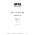 ZANUSSI ZWF1010W Owners Manual