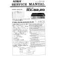 AIWA RXS20 Instrukcja Serwisowa