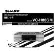 SHARP VCH85GM Owners Manual