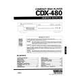YAMAHA CDX480 Manual de Servicio