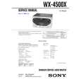 SONY WX4500X Service Manual