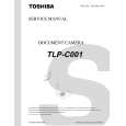 TOSHIBA TLP-C001 Manual de Servicio